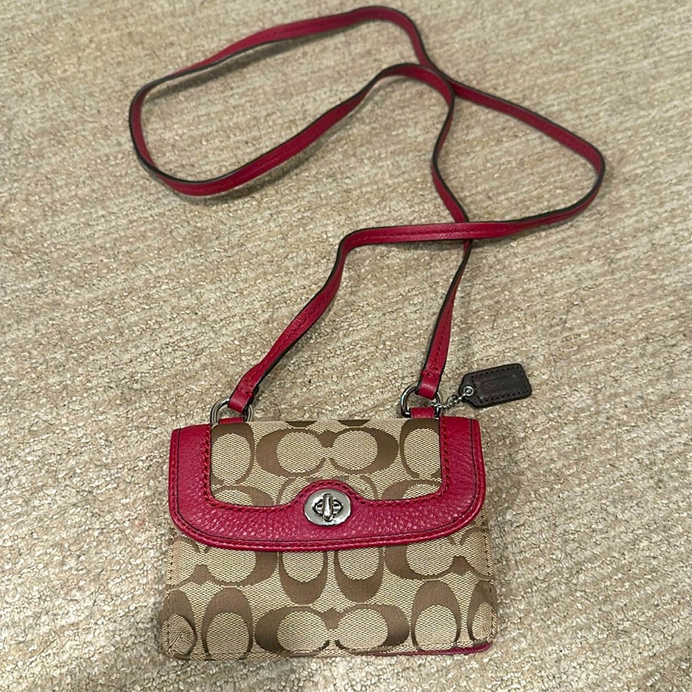 COACH Crossbody Wallet with Phone compartment
